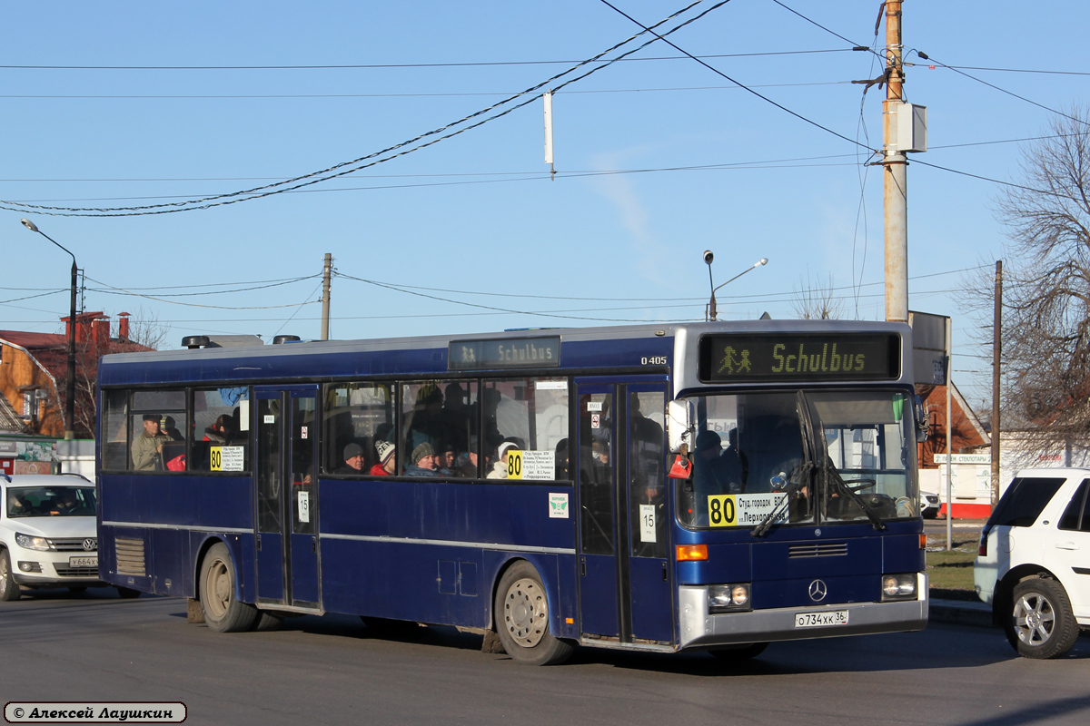 Воронежская область, Mercedes-Benz O405 № О 734 ХК 36