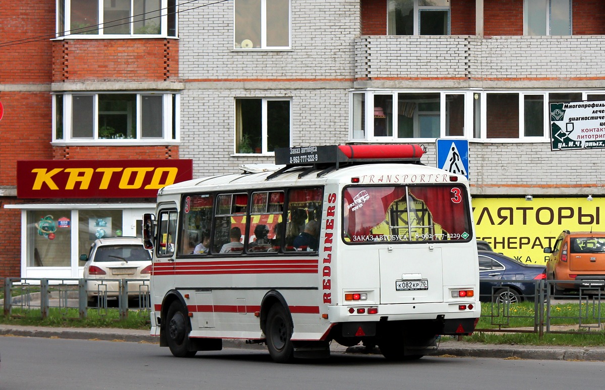 Томская область, ПАЗ-32054 № К 082 КР 70