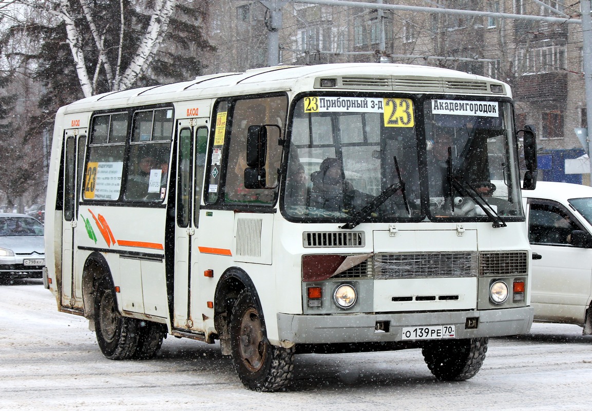 Томская область, ПАЗ-32054 № О 139 РЕ 70