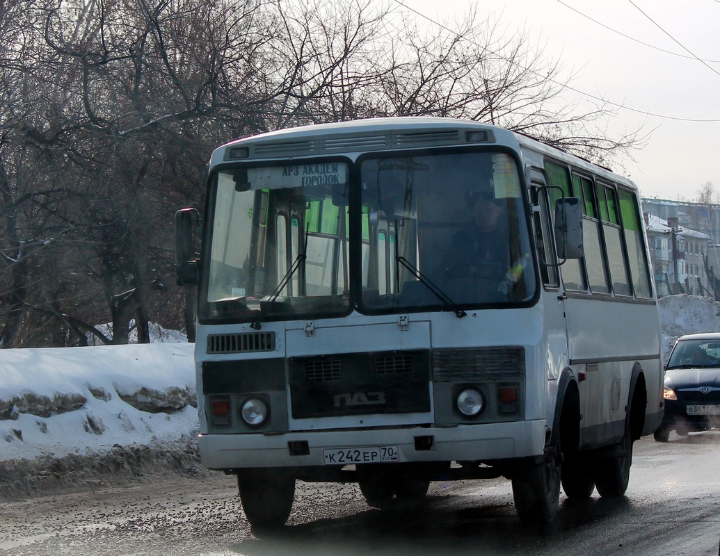 Томская область, ПАЗ-32054 № К 242 ЕР 70