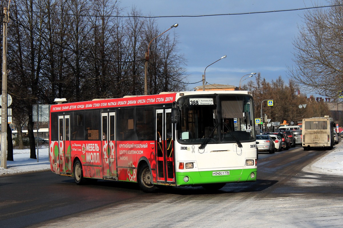 Санкт-Петербург, ЛиАЗ-5293.60 № 3830