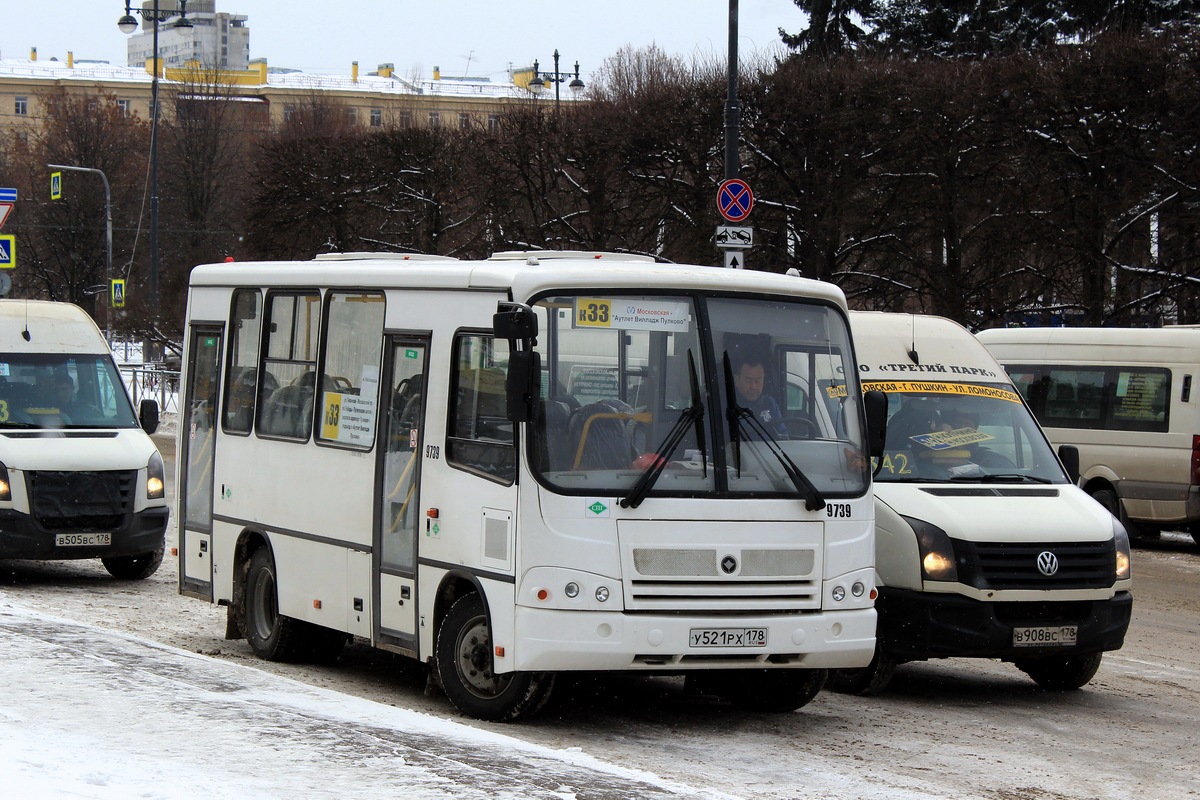 Санкт-Петербург, ПАЗ-320302-11 № 9739