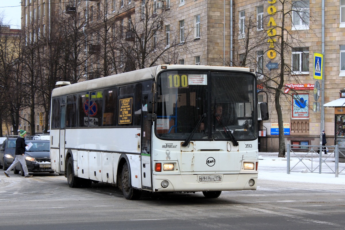 Ленинградская область, ЛиАЗ-5256.58 № 3513