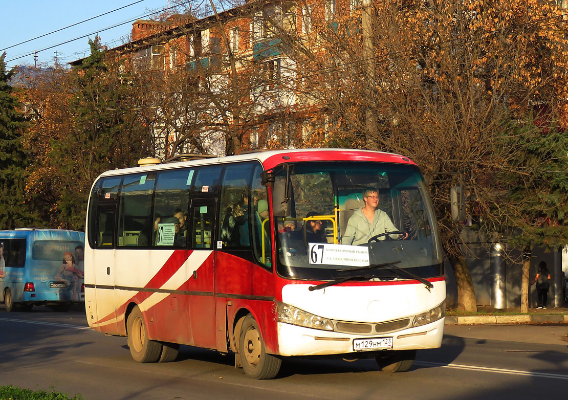 Краснодарский край, Yutong ZK6737D № М 129 НМ 123