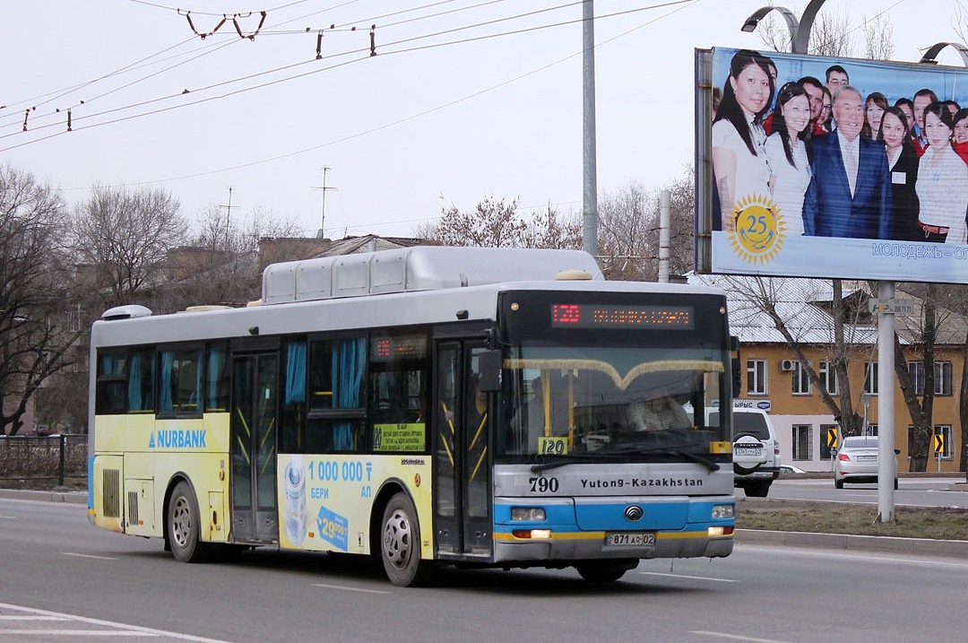 Almaty, Yutong ZK6118HGA # 790