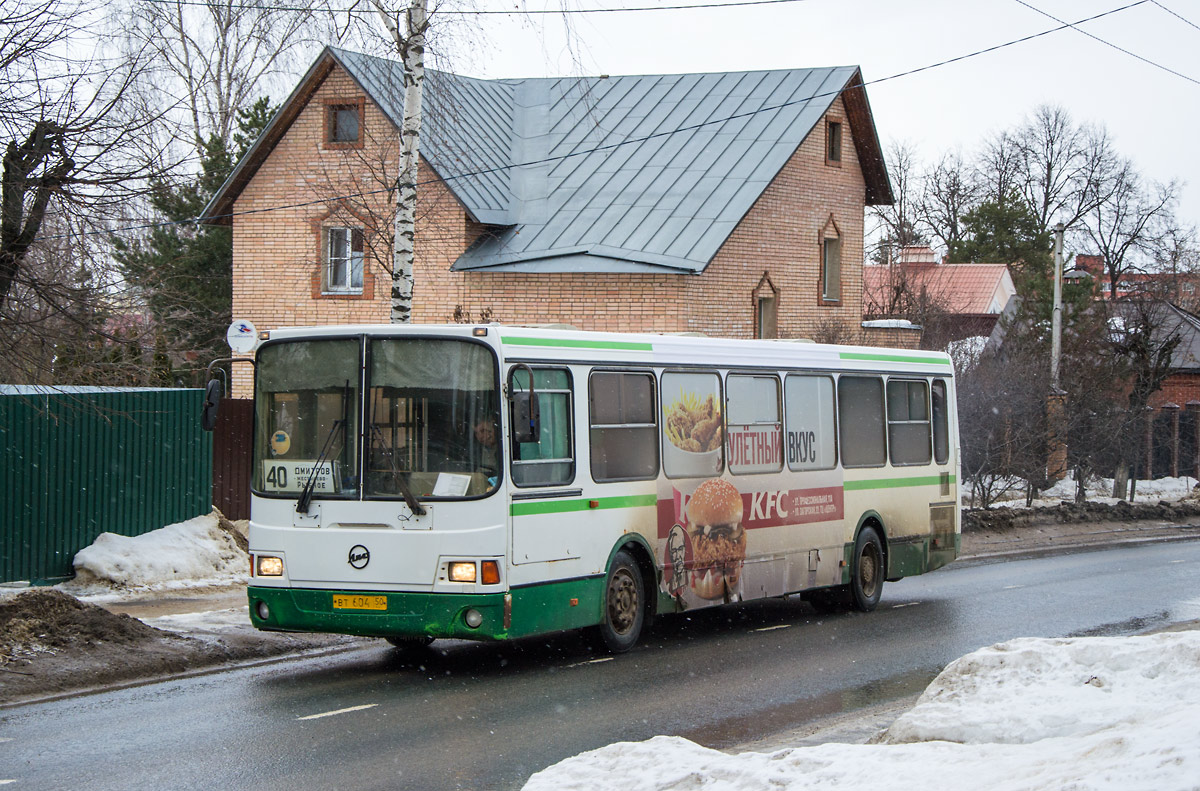 Московская область, ЛиАЗ-5256.25 № ВТ 604 50