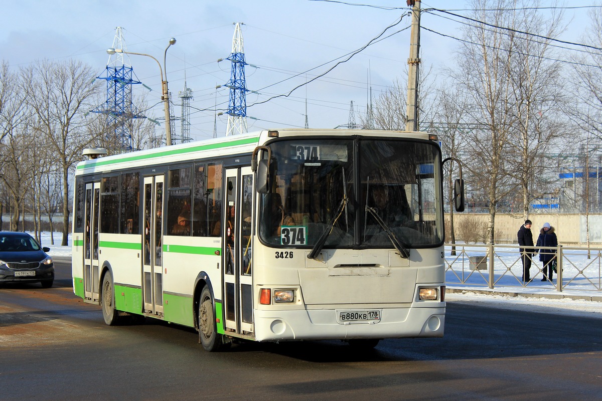 Санкт-Петербург, ЛиАЗ-5293.53 № 3426