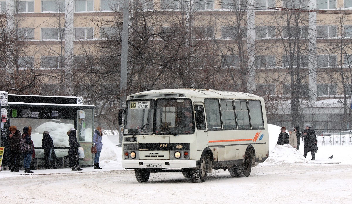 Томская область, ПАЗ-32054 № О 528 УА 70