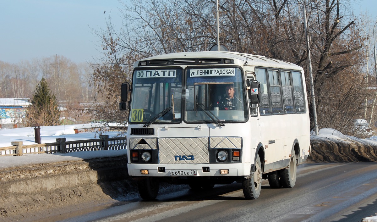 Томская область, ПАЗ-32054 № С 690 СК 70