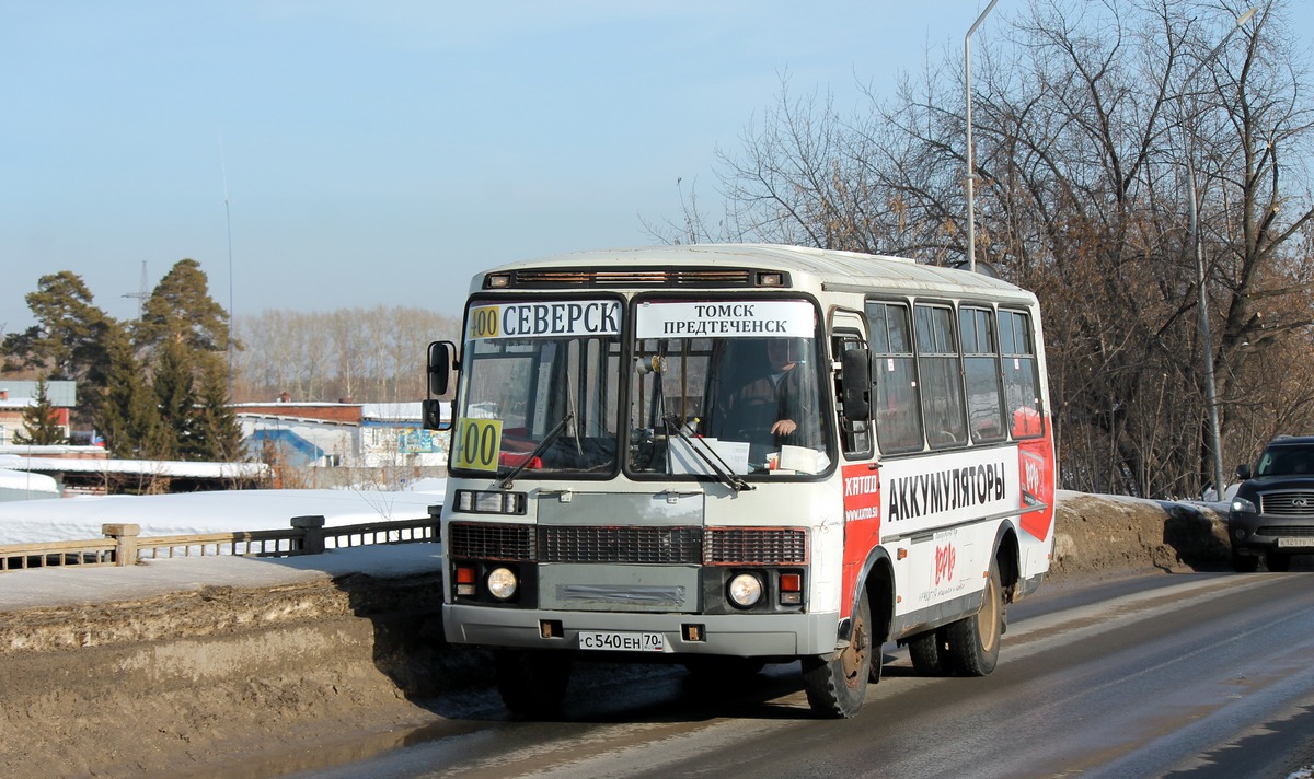 Томская область, ПАЗ-3205 (00) № С 540 ЕН 70