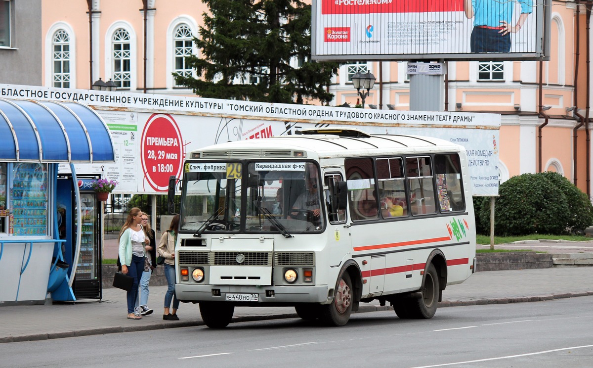 Томская область, ПАЗ-32054 № Е 440 НО 70