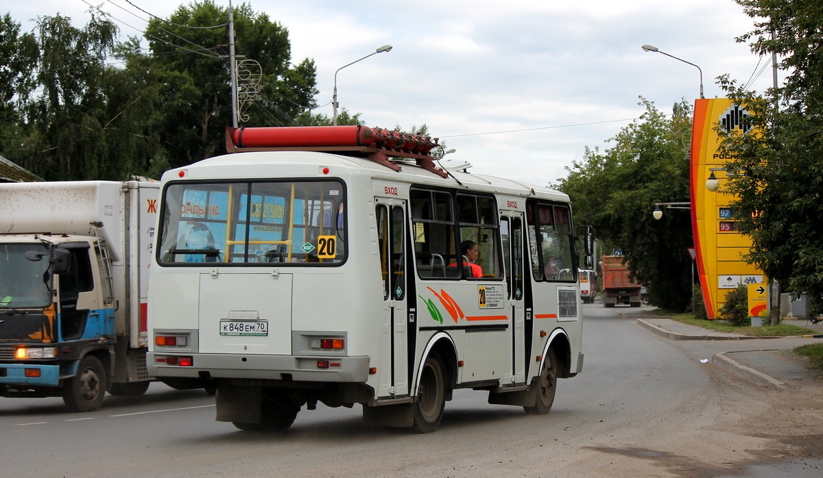 Томская область, ПАЗ-32054 № К 848 ЕМ 70