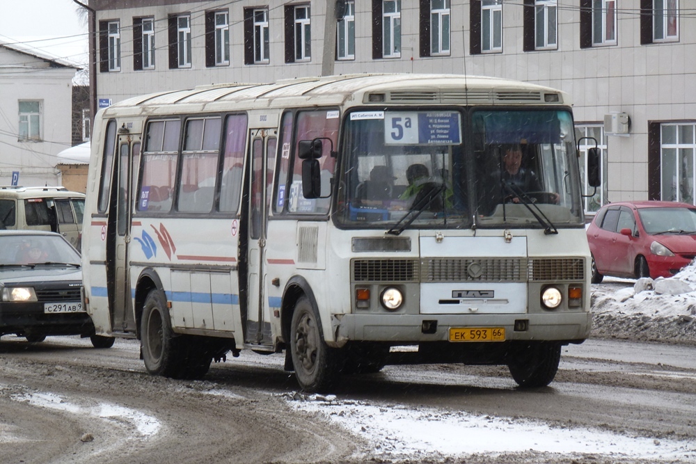 Свердловская область, ПАЗ-4234 № ЕК 593 66