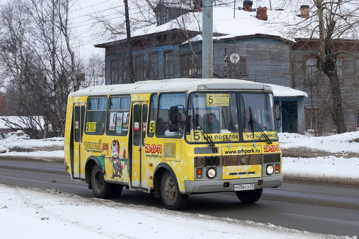 Архангельская область, ПАЗ-32054 № М 056 СХ 29