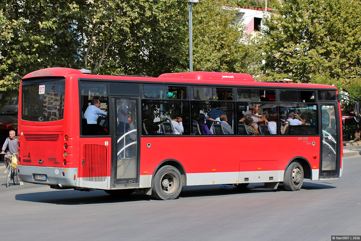 Албания, Güleryüz Cobra GD160 № AA-974AI