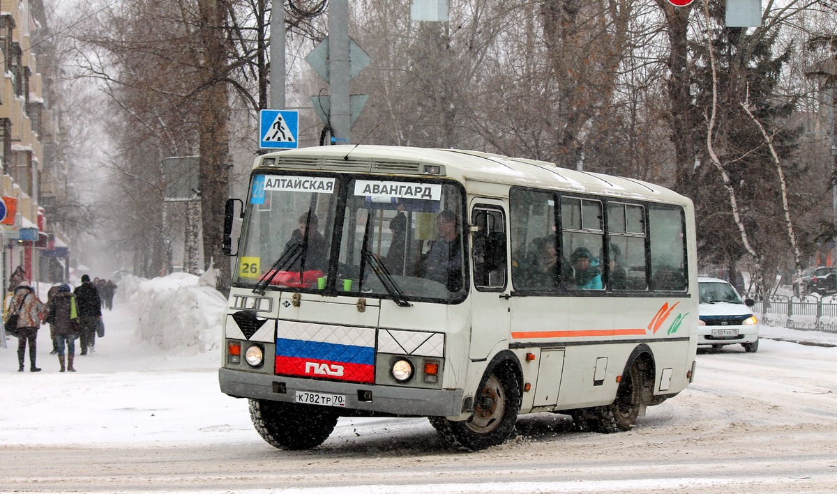 Томская область, ПАЗ-32054 № К 782 ТР 70