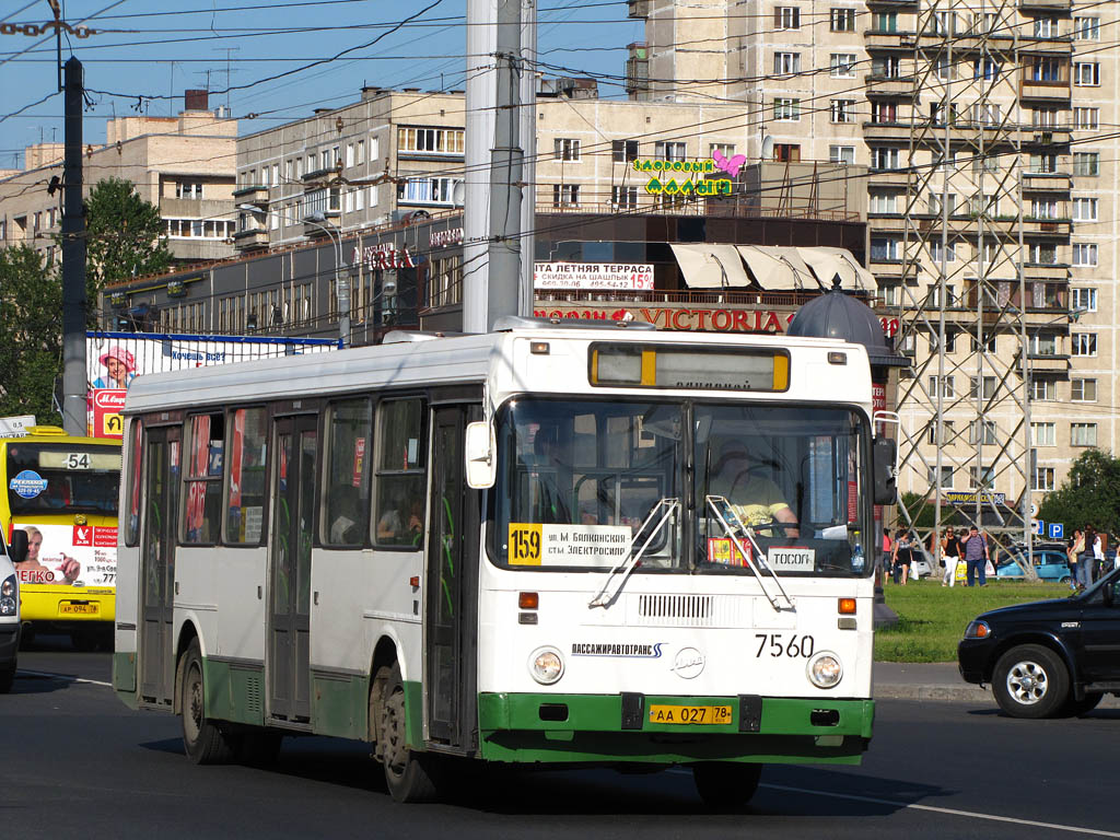 Санкт-Петербург, ЛиАЗ-5256.25 № 7560