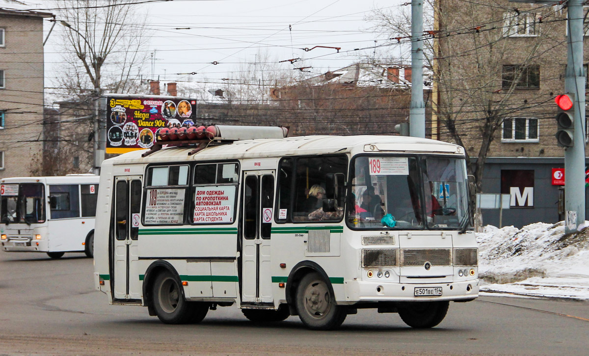 Новосибирская область, ПАЗ-32054 № Е 501 ВЕ 154