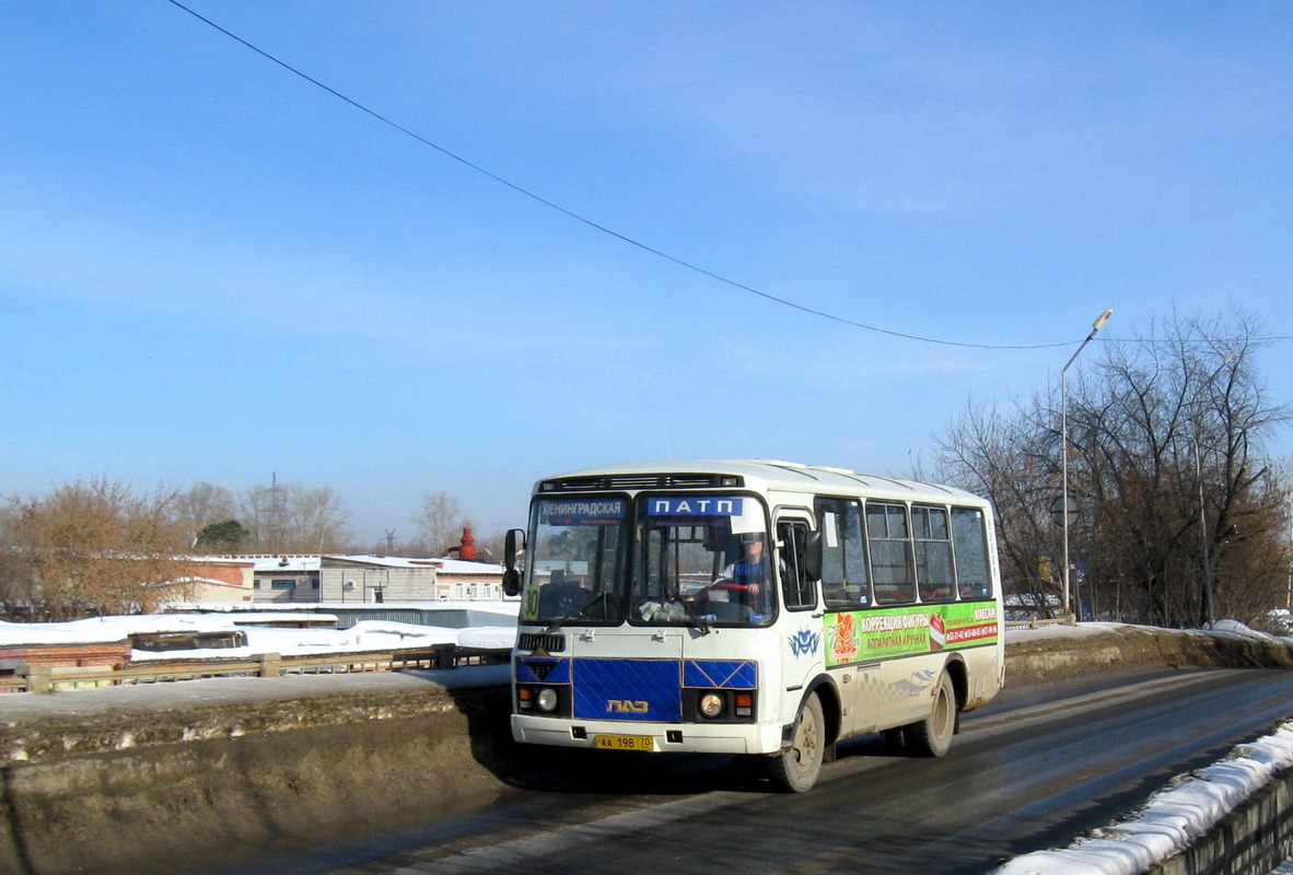 Томская область, ПАЗ-32054 № АА 198 70