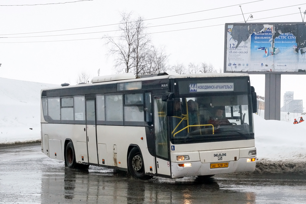 Архангельская область, MAN A72 Lion's Classic SÜ283 № АЕ 128 29