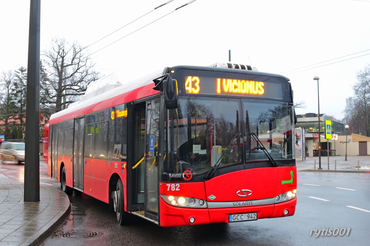 Литва, Solaris Urbino III 12 CNG № 782