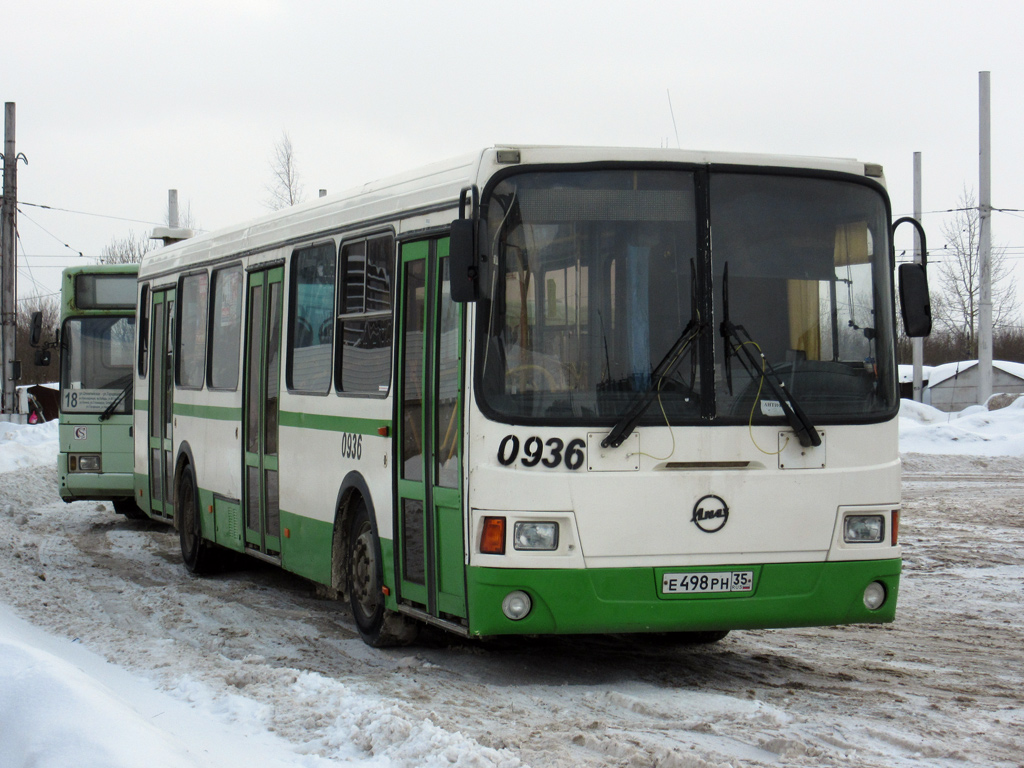 Вологодская область, ЛиАЗ-5256.26 № 0936