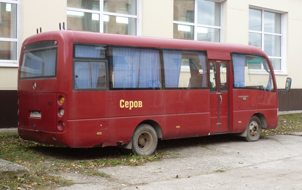 Свердловская область, Golden Dragon XML6602 № А 819 УР 196