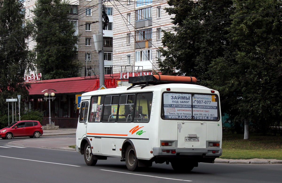 Томская область, ПАЗ-32054 № К 487 НН 70