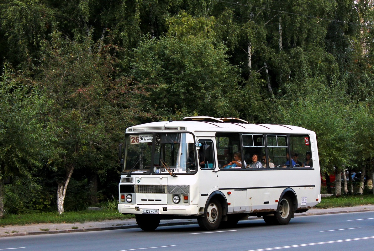 Томская область, ПАЗ-32054 № К 322 КС 70