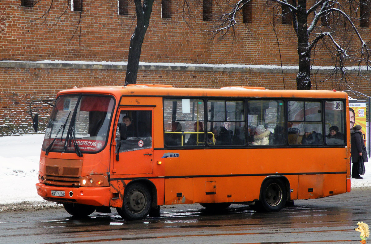 Нижегородская область, ПАЗ-320402-05 № К 847 УЕ 152