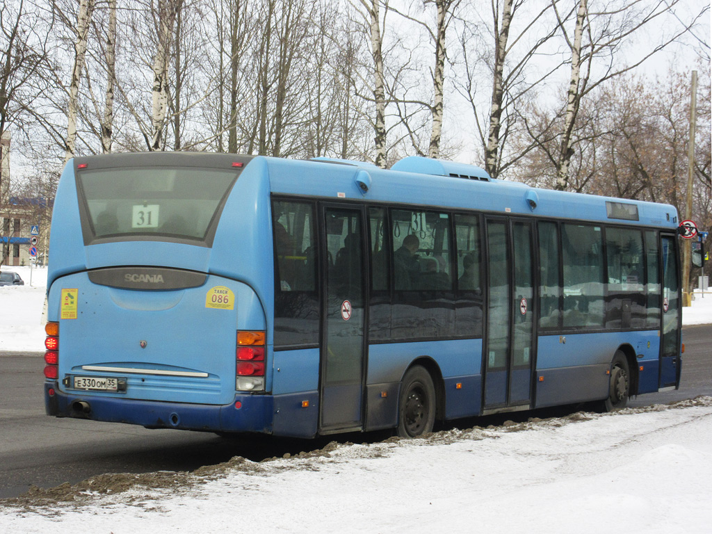 Вологодская область, Scania OmniLink I № Е 330 ОМ 35