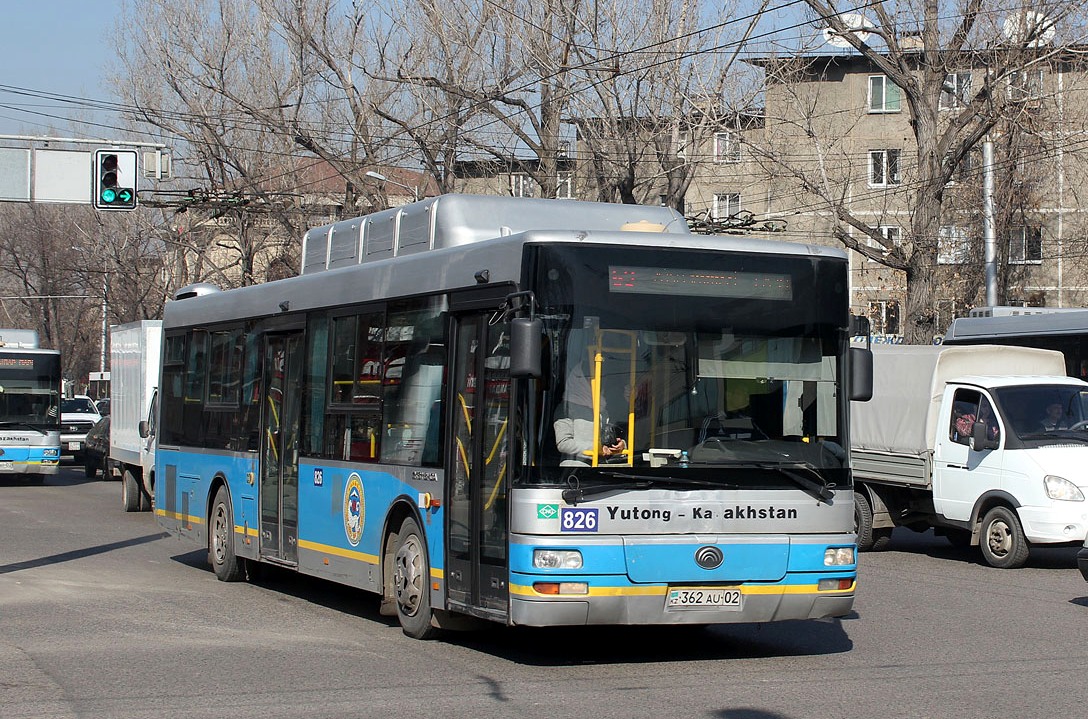 Алматы, Yutong ZK6118HGA № 826