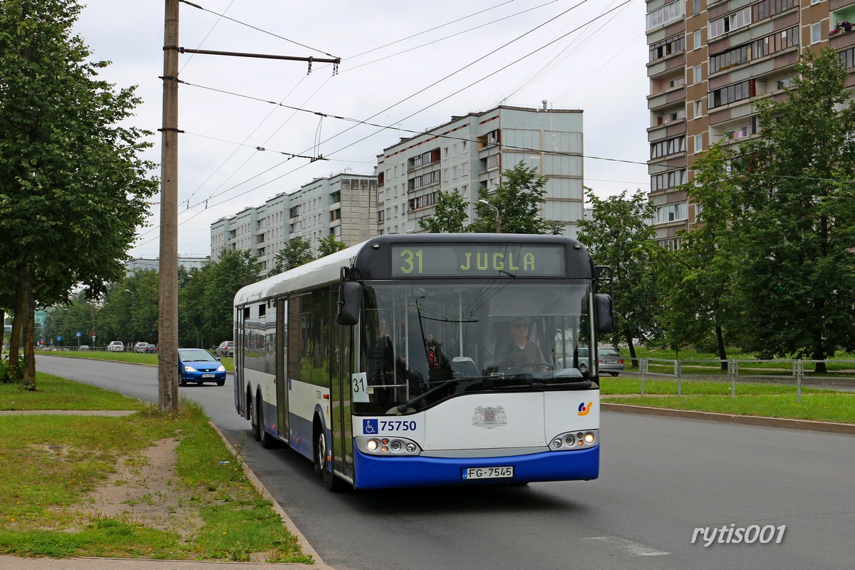 Латвия, Solaris Urbino II 15 № 75750