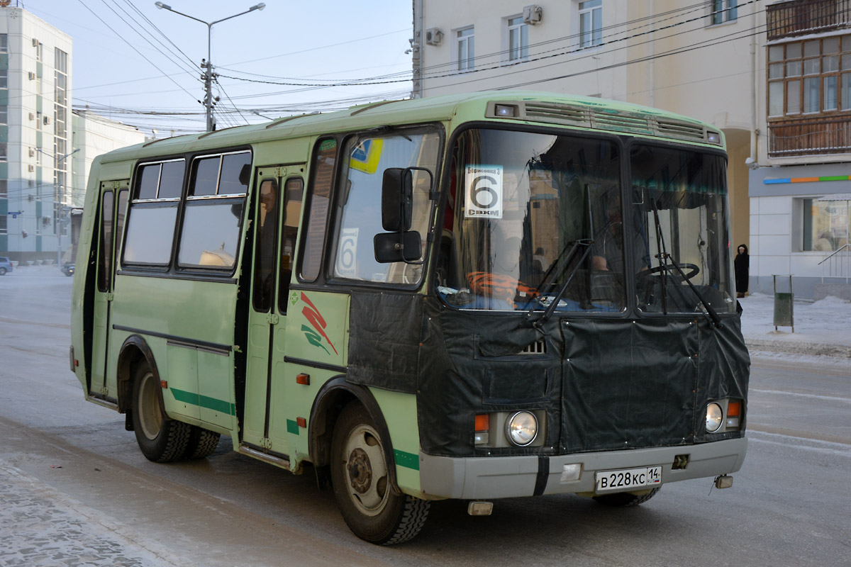 Саха (Якутия), ПАЗ-32054 № В 228 КС 14