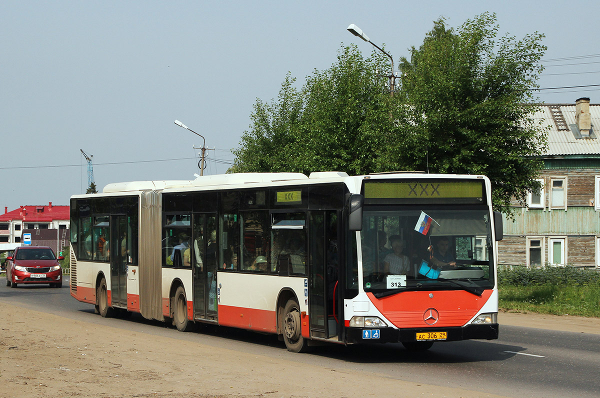 Архангельская область, Mercedes-Benz O530G Citaro G № АС 306 29 — Фото —  Автобусный транспорт