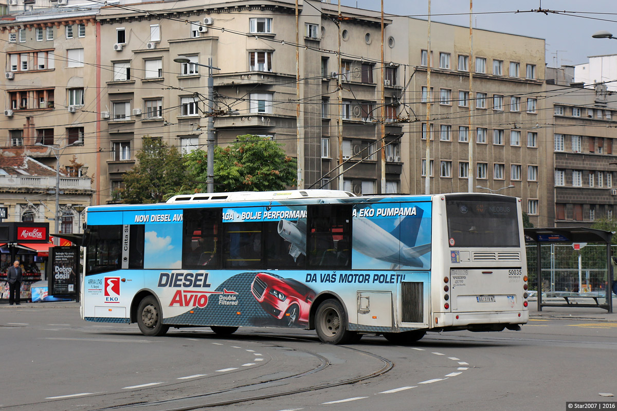 Сербия, Neobus Citta SLF № П40026