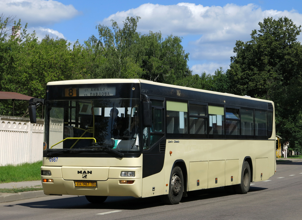 Московская область, MAN A72 Lion's Classic SÜ313 № 0987