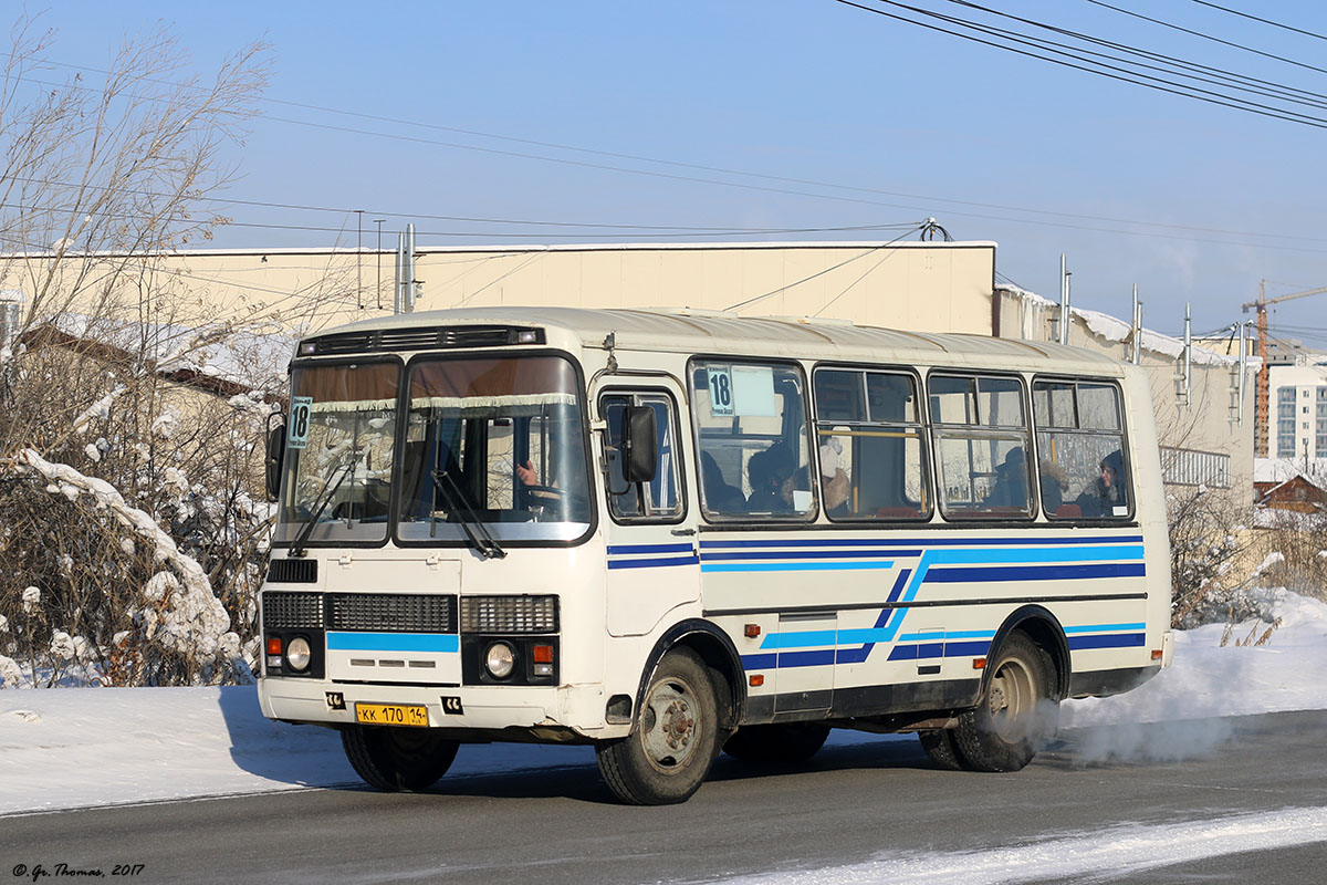 Саха (Якутия), ПАЗ-32054 № КК 170 14