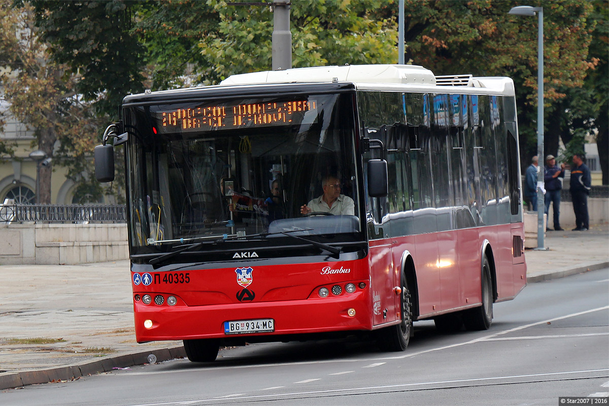 Сербия, Akia Ultra LF12 № П40335