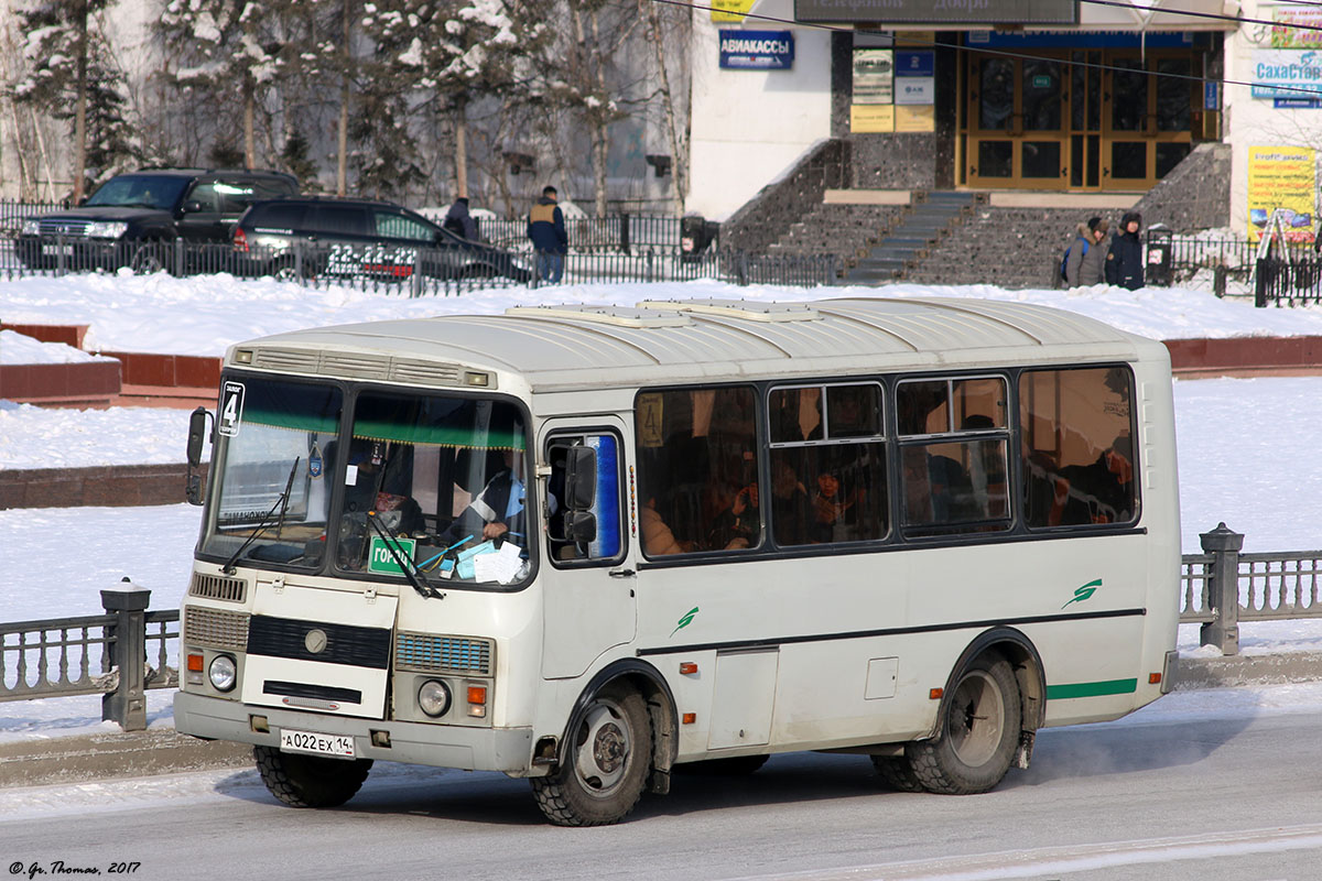 Саха (Якутия), ПАЗ-32054 № А 022 ЕХ 14