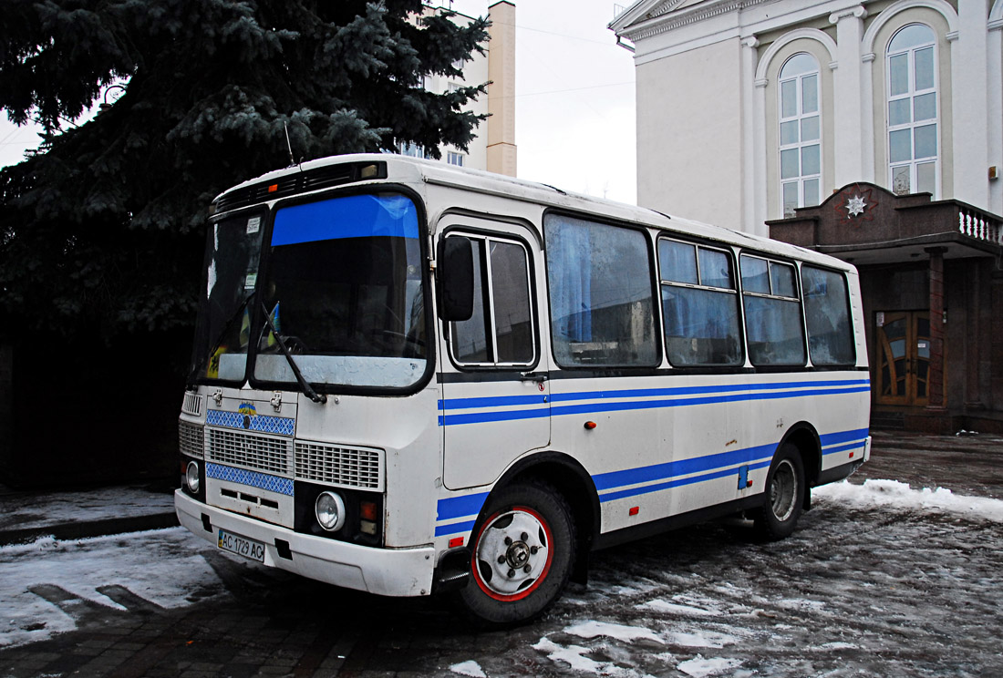 Волынская область, ПАЗ-3205  (все) № AC 1729 AC