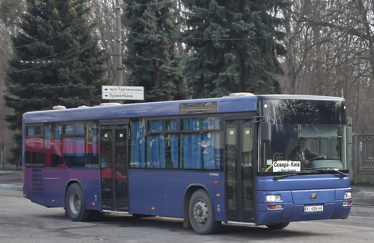 Киевская область, Yutong ZK6118HGA № AI 4006 HA