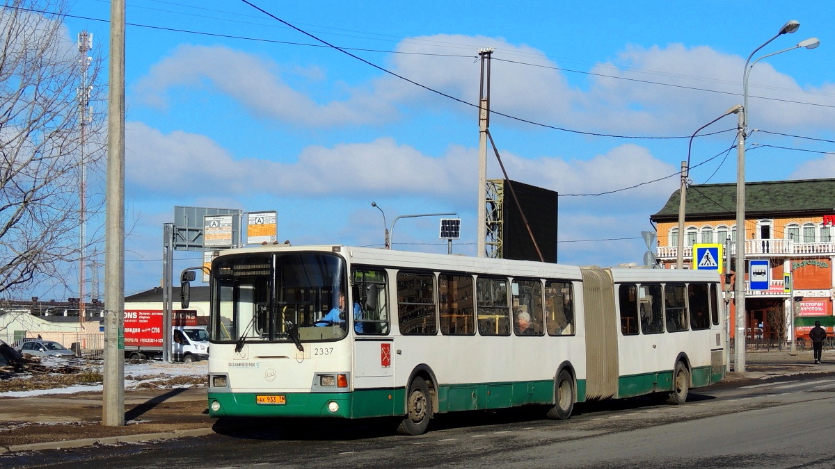 Санкт-Петербург, ЛиАЗ-6212.00 № 2337