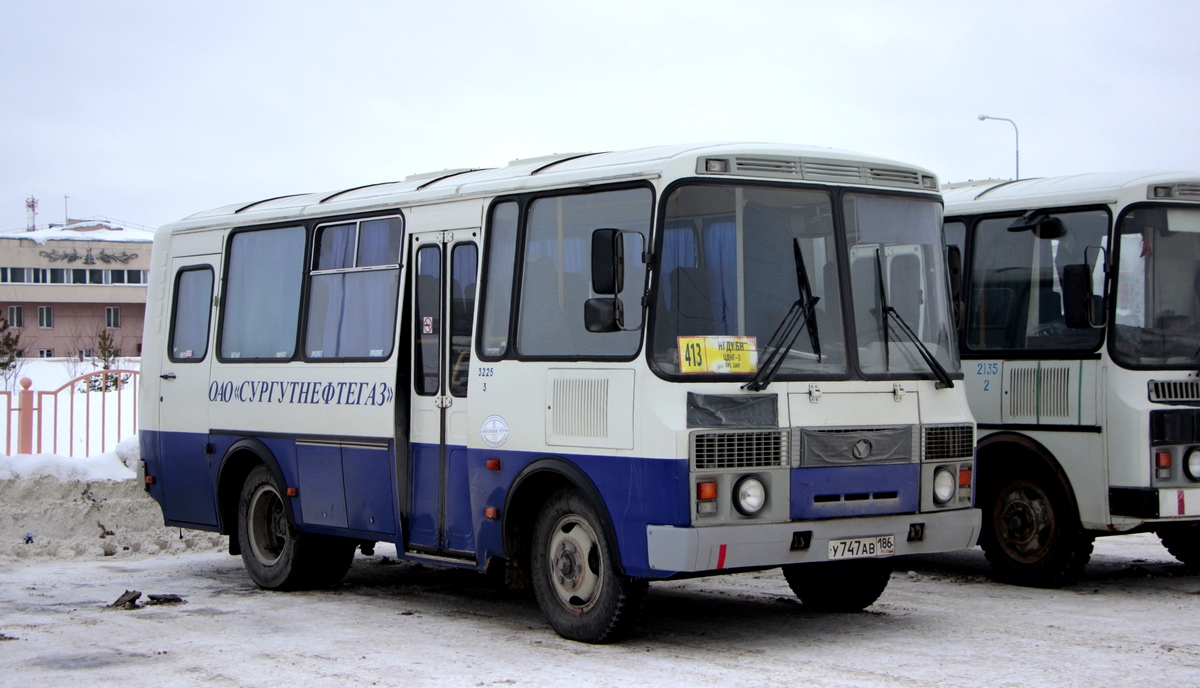 Ханты-Мансийский АО, ПАЗ-32053-110-57 № 3225
