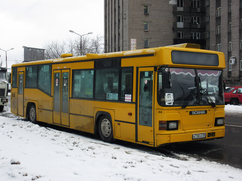 Вологодская область, Scania CN113CLL MaxCi № В 738 ХУ 35