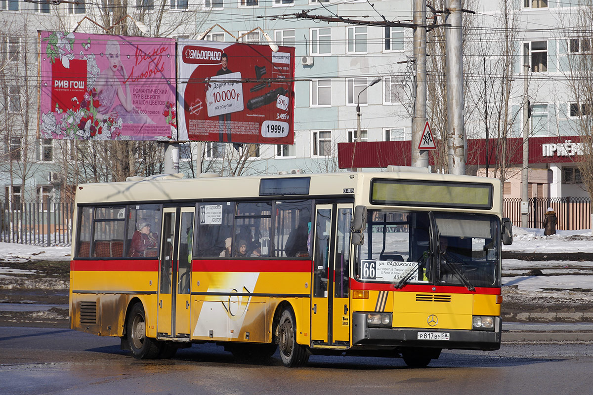 Penzai terület, Mercedes-Benz O405 sz.: Р 817 ВУ 58