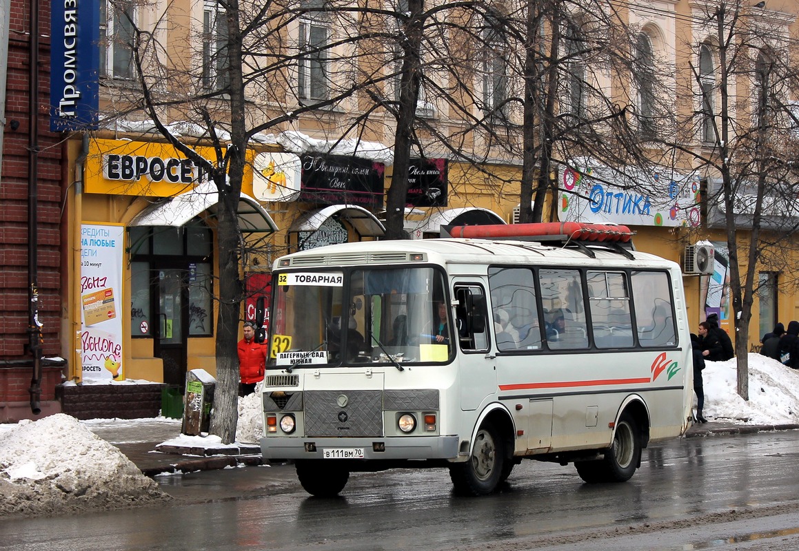 Томская область, ПАЗ-32054 № В 111 ВМ 70