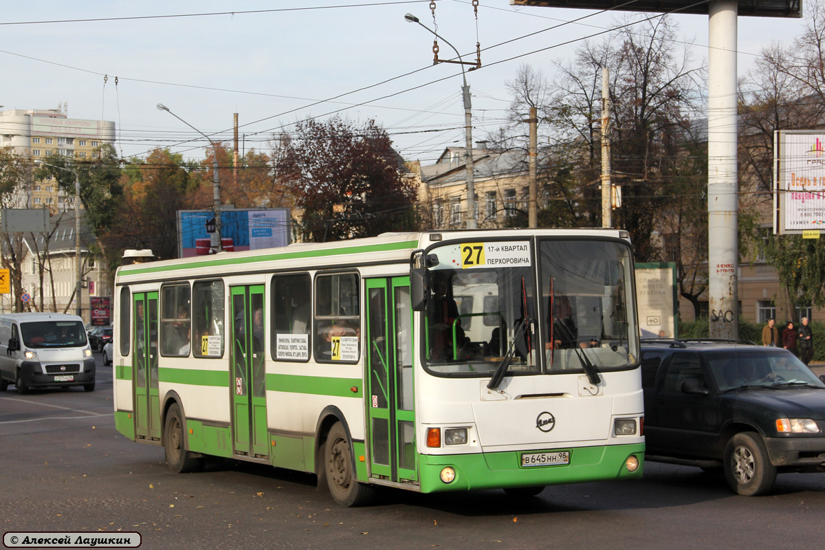 Воронежская область, ЛиАЗ-5256.25 № В 645 НН 98