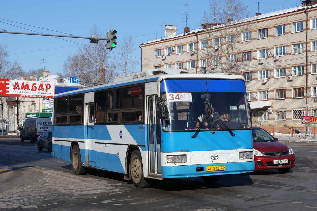 Хабаровский край, Daewoo BS106 Royal City (Busan) № АЕ 212 28