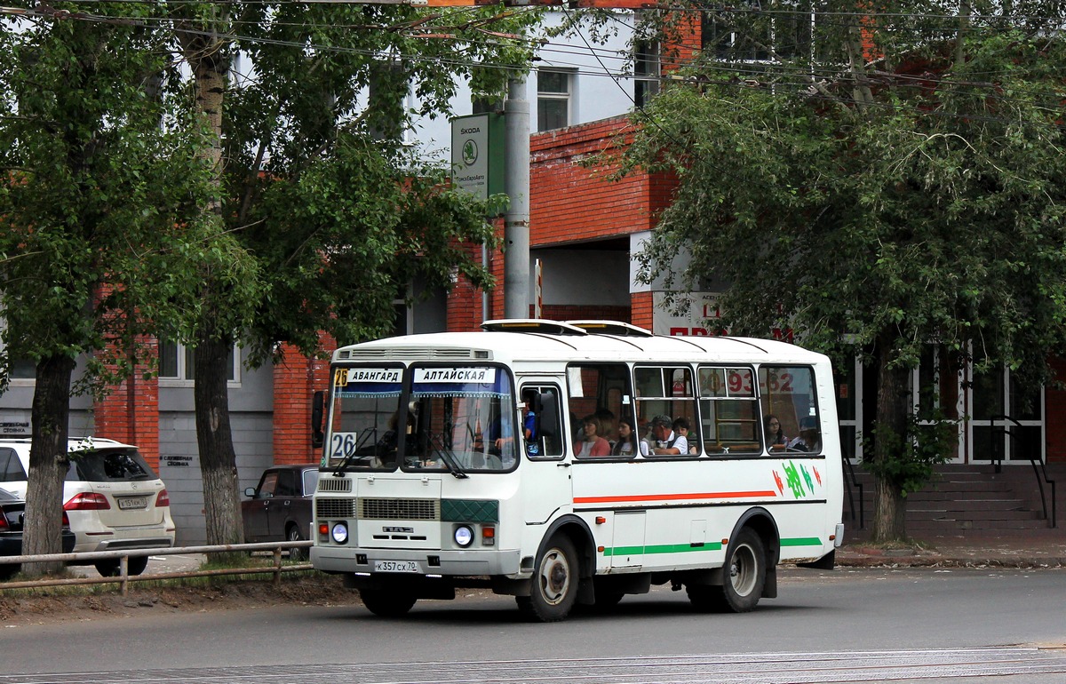 Томская область, ПАЗ-32054 № К 357 СХ 70